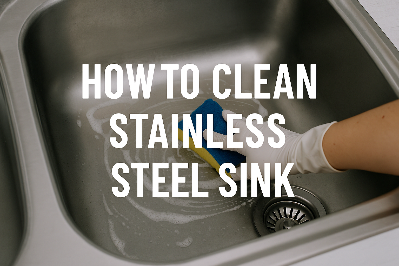 How to Clean Stainless Steel Sink